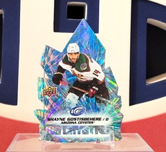 Shayne Gostisbehere 2022-23 - Ice Crystals Ud Ice Upper Deck